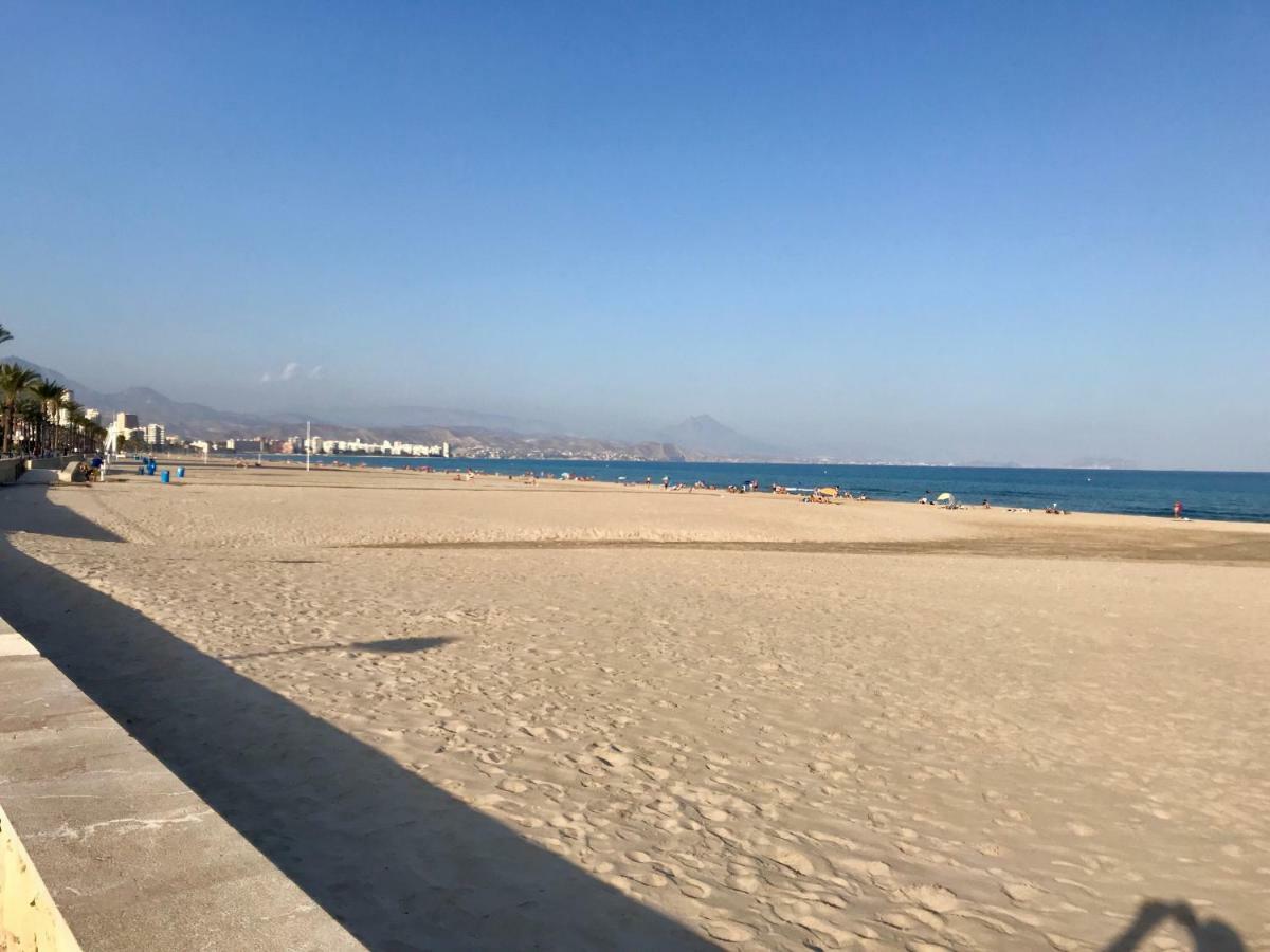 Beach Front Ground Floor Flat Playa San Juan El Campello Exteriör bild